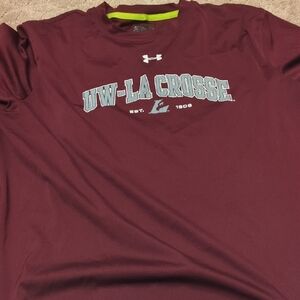 Under Armour Maroon UW-La Crosse Long Sleeve Tee